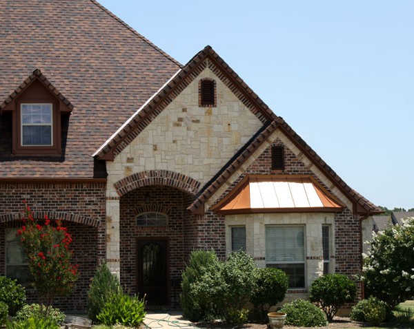 Burnt Sienna Landmark TL Impact Resistant Shingles